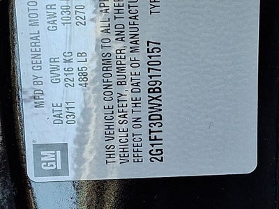 2011 Chevrolet Camaro SS 2SS