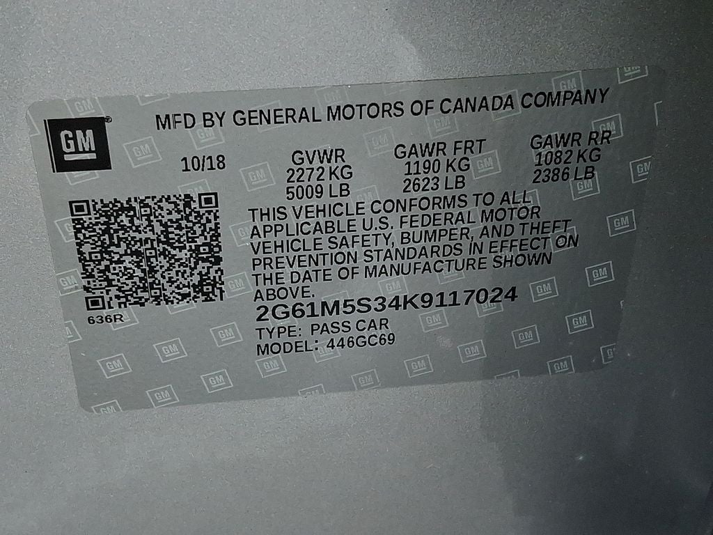 2019 Cadillac XTS Luxury