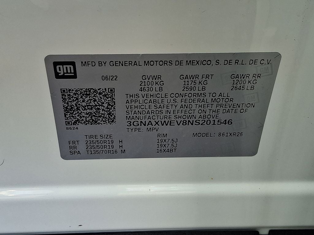 2022 Chevrolet Equinox RS