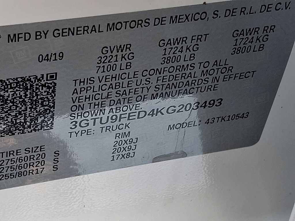 2019 GMC Sierra 1500 Denali