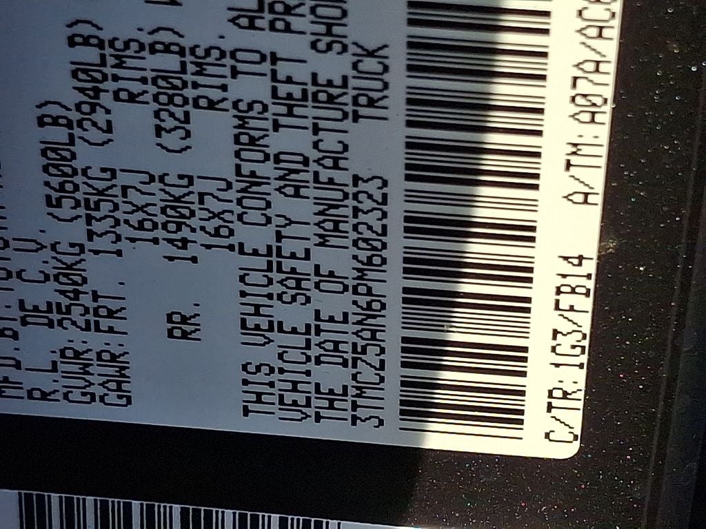 2023 Toyota Tacoma SR V6