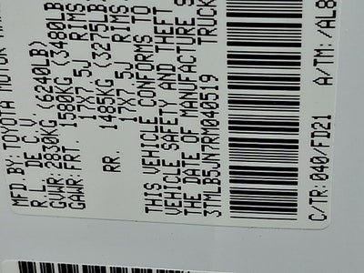 2024 Toyota Tacoma TRD Off-Road