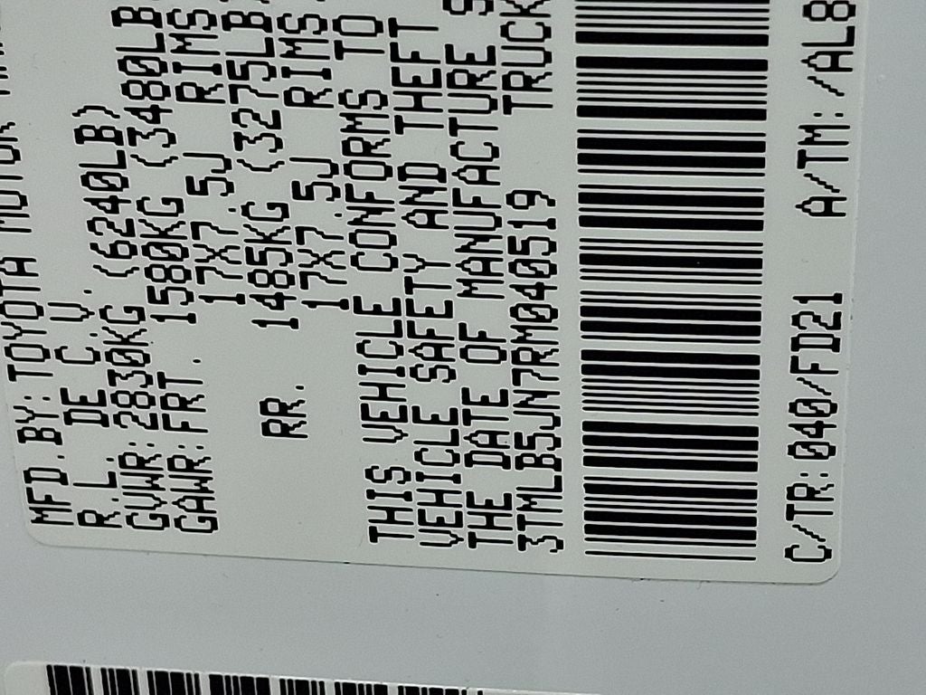 2024 Toyota Tacoma TRD Off-Road