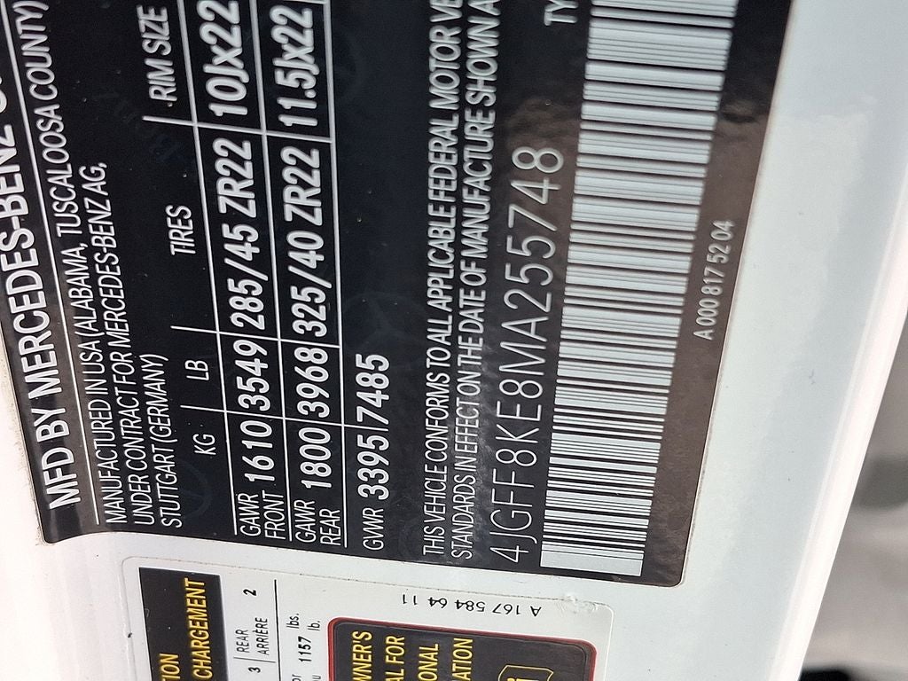 2021 Mercedes-Benz GLS GLS 63 AMG® 4MATIC®