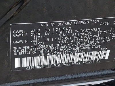 2025 Subaru Crosstrek Sport
