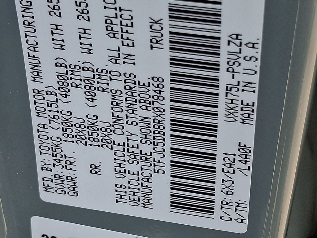 2024 Toyota Tundra Hybrid Limited