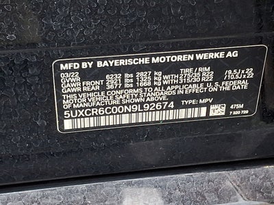 2022 BMW X5 xDrive40i