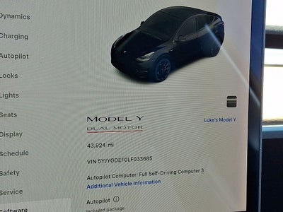 2020 Tesla Model Y Performance