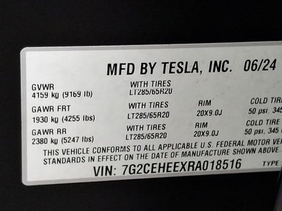 2024 Tesla Cybertruck Cyberbeast