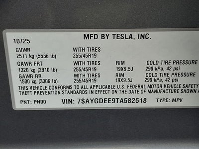 2026 Tesla Model Y Premium