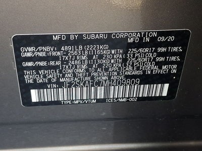 2021 Subaru Forester Premium
