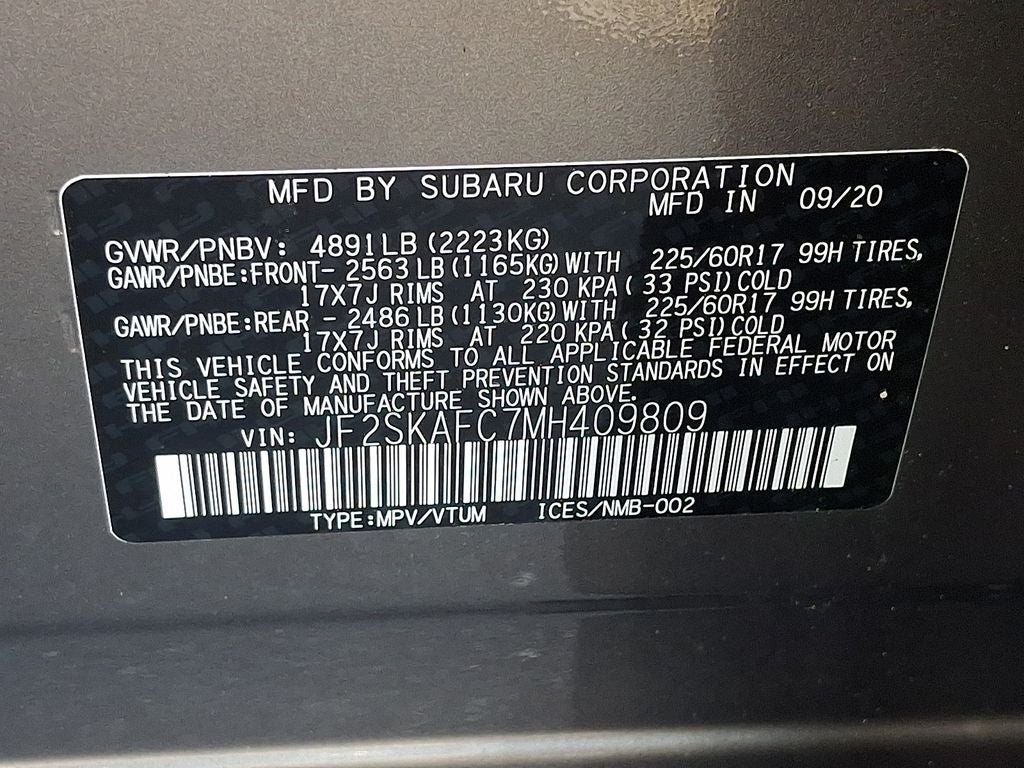2021 Subaru Forester Premium