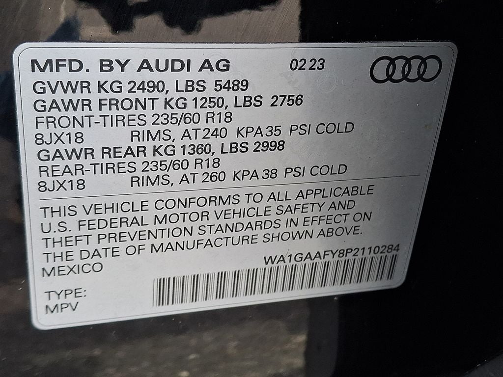 2023 Audi Q5 45 S line Premium quattro