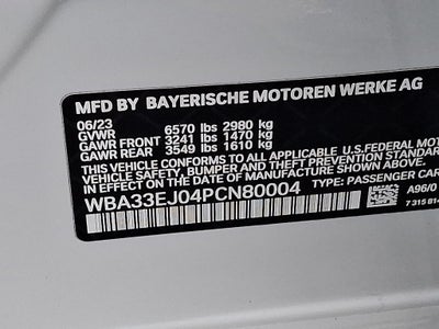 2023 BMW 7 Series 760i xDrive