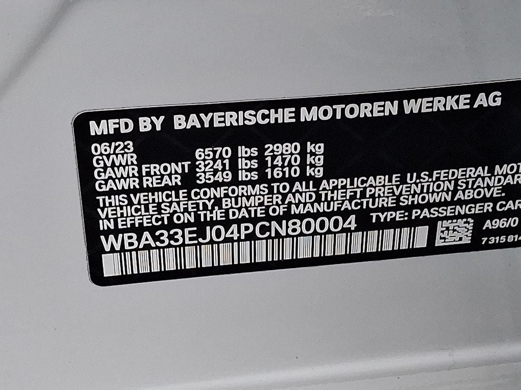 2023 BMW 7 Series 760i xDrive