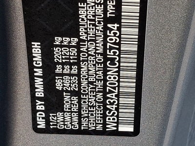 2022 BMW M4 Competition