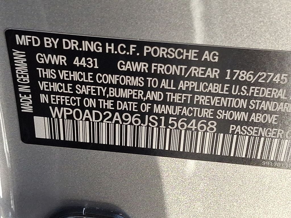 2018 Porsche 911 Turbo