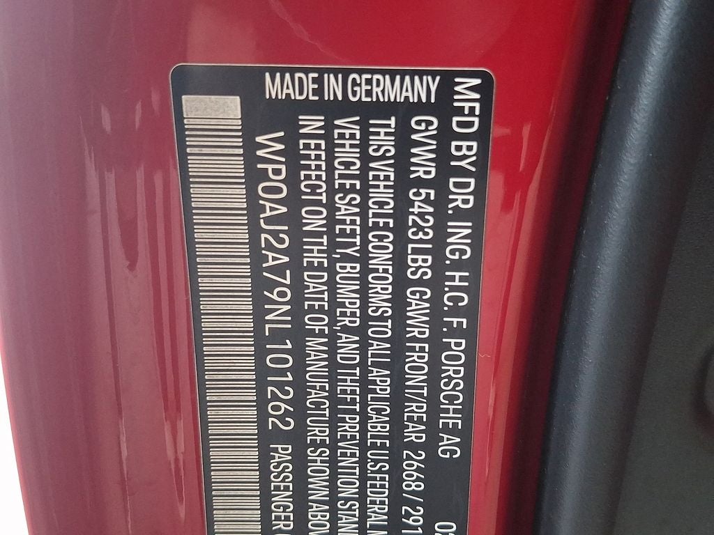 2022 Porsche Panamera 4