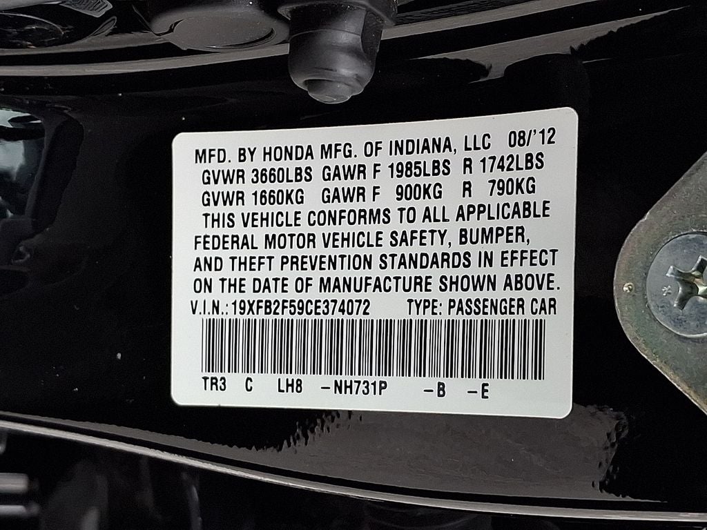 2012 Honda Civic LX