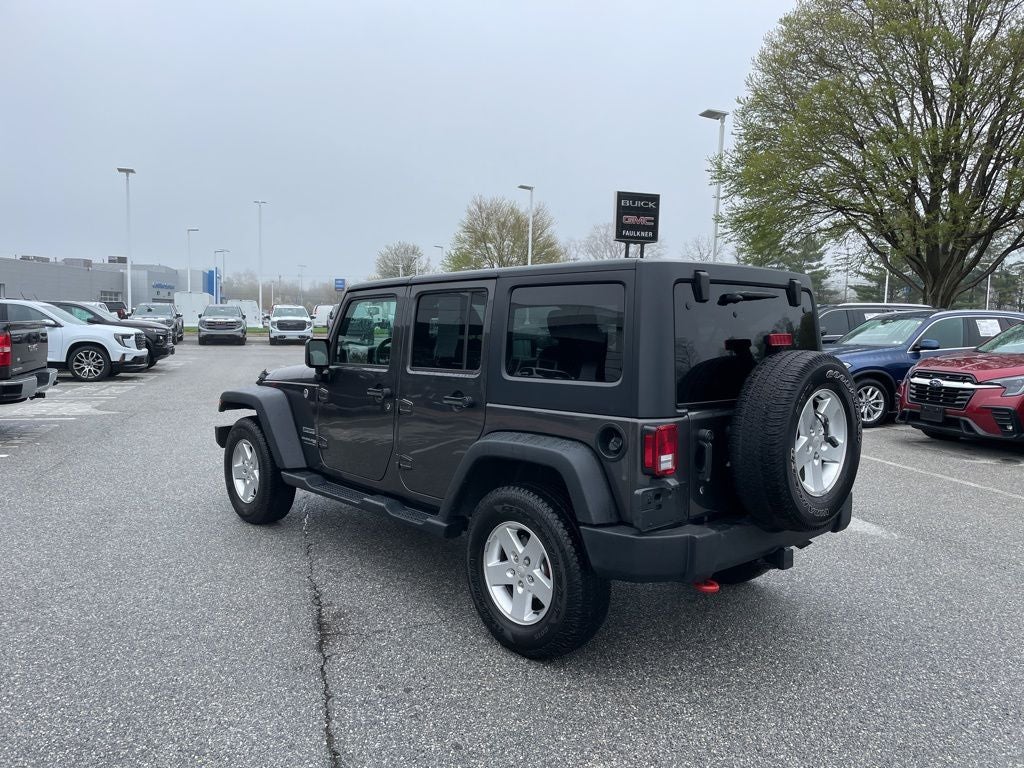 2018 Jeep Wrangler JK Unlimited Sport