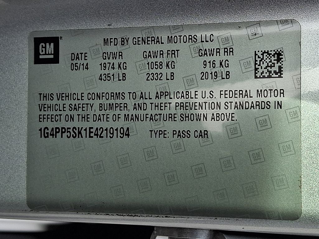 2014 Buick Verano Base