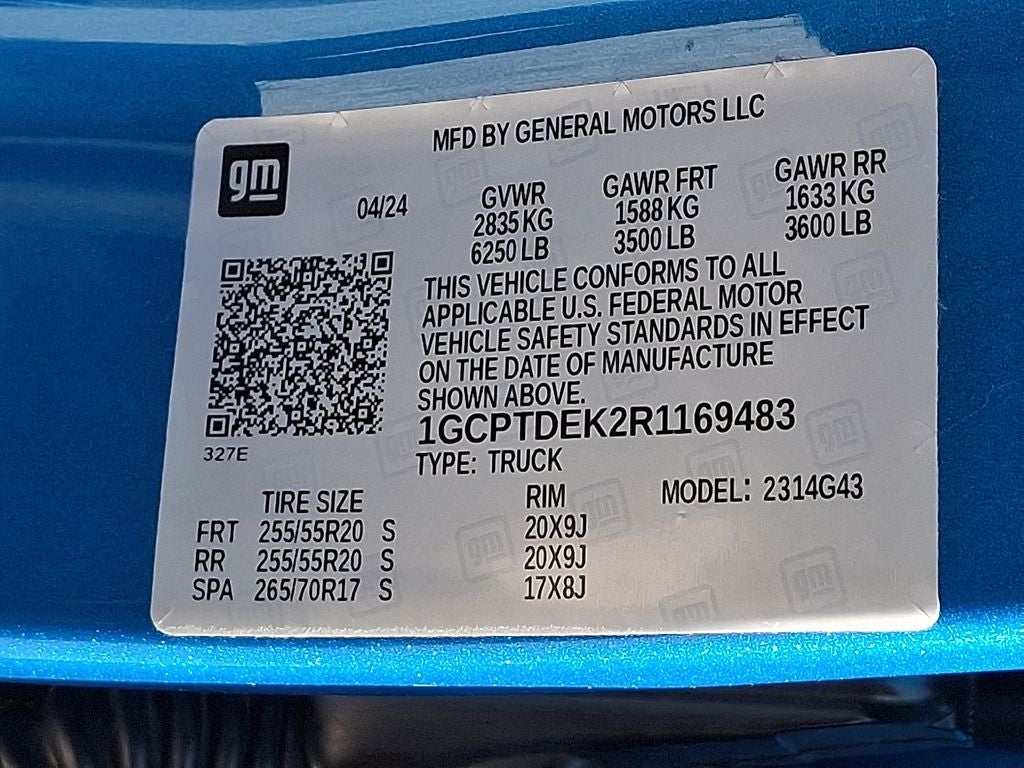 2024 Chevrolet Colorado Z71