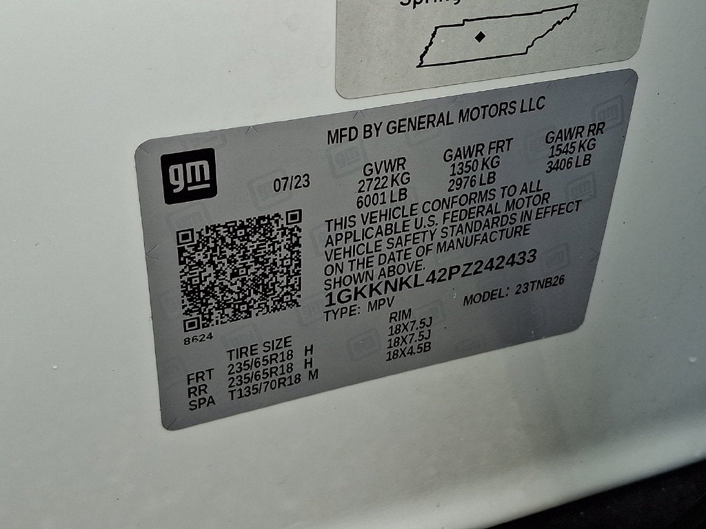 2023 GMC Acadia SLE
