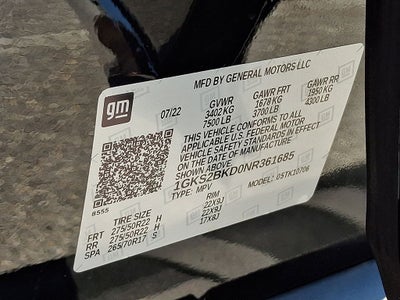 2022 GMC Yukon SLT