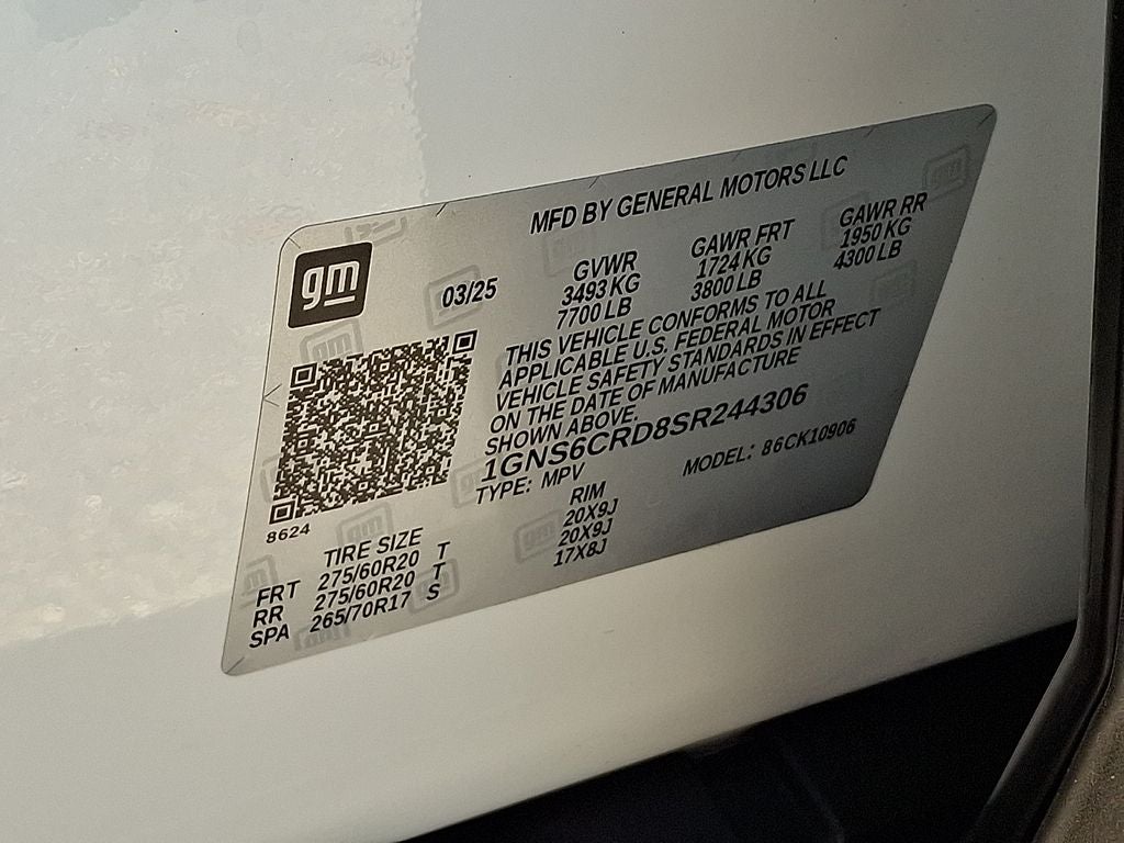 2025 Chevrolet Suburban LT