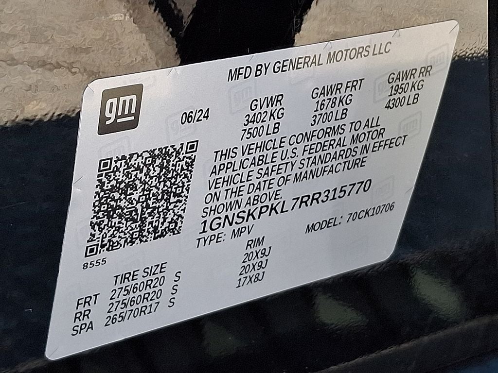 2024 Chevrolet Tahoe Z71