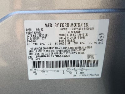 2022 Ford Edge Titanium