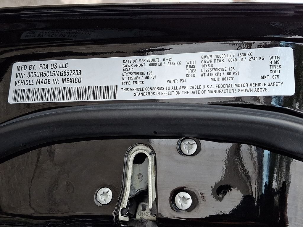 2021 RAM 2500 Tradesman