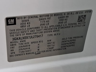 2018 GMC Terrain Denali