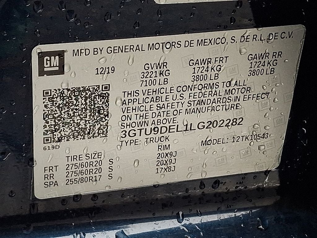 2020 GMC Sierra 1500 SLT