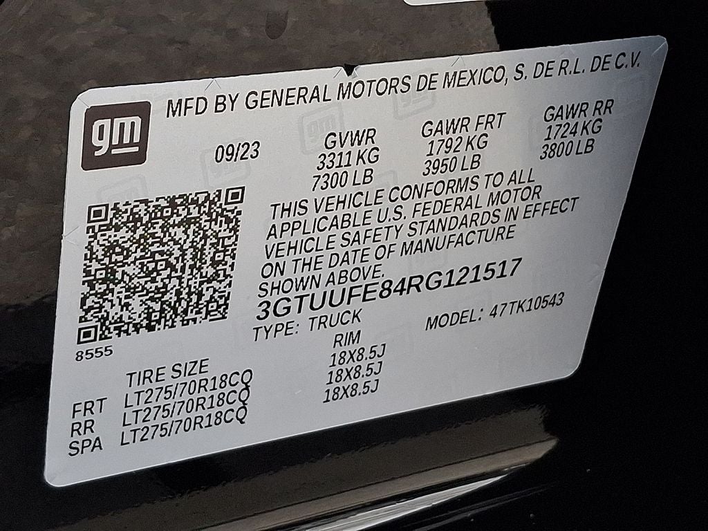 2024 GMC Sierra 1500 AT4X