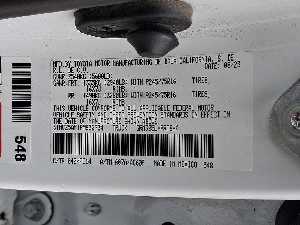 2023 Toyota Tacoma SR5 V6