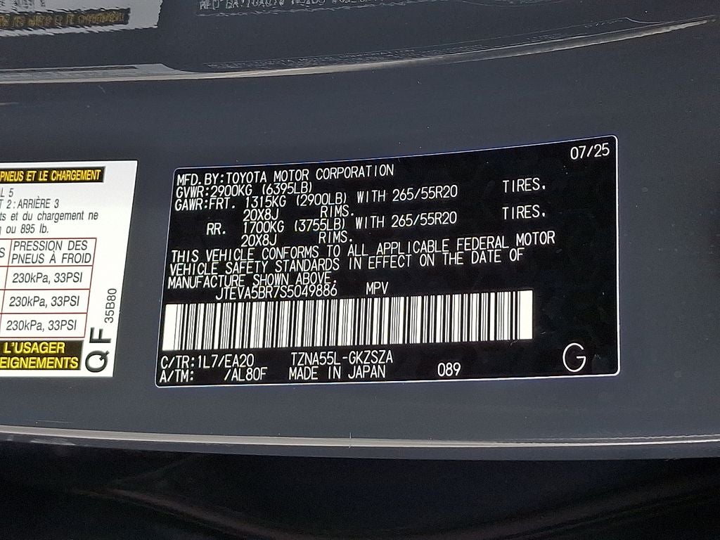 2025 Toyota 4Runner TRD Sport Premium