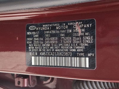 2018 Hyundai Tucson Value