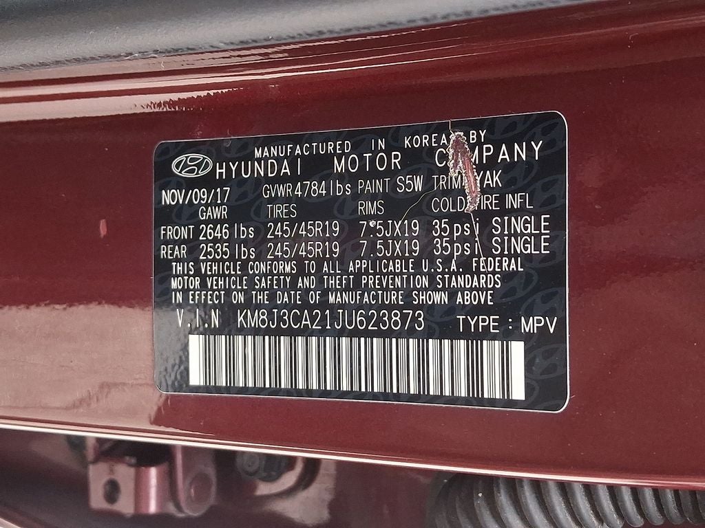 2018 Hyundai Tucson Value