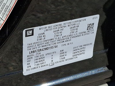 2021 Buick Envision Avenir