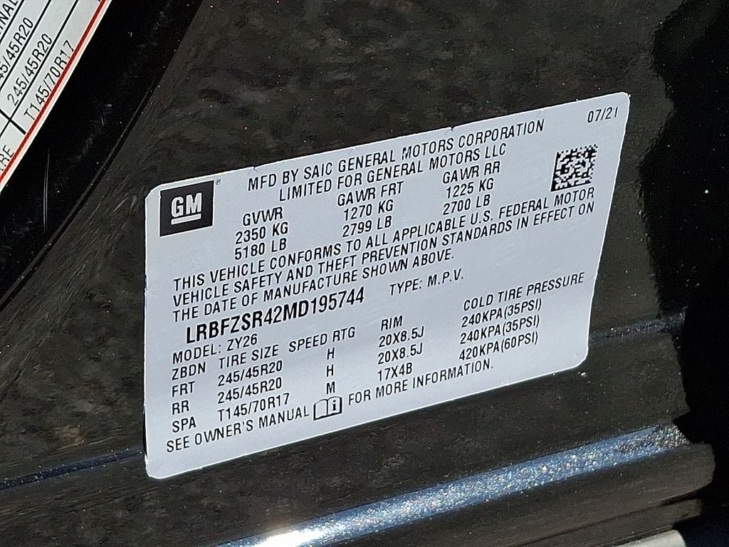 2021 Buick Envision Avenir