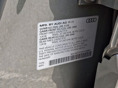 2023 Audi Q3 Premium Plus S Line quattro