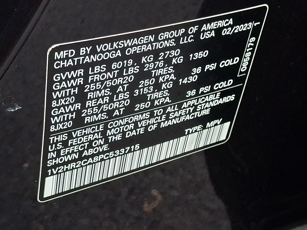 2023 Volkswagen Atlas 3.6L V6 SE w/Technology