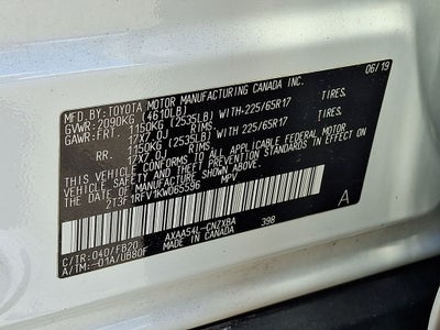 2019 Toyota RAV4 LE
