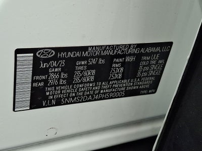 2023 Hyundai Santa Fe SEL