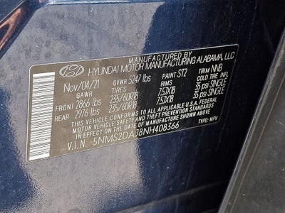 2022 Hyundai Santa Fe SEL