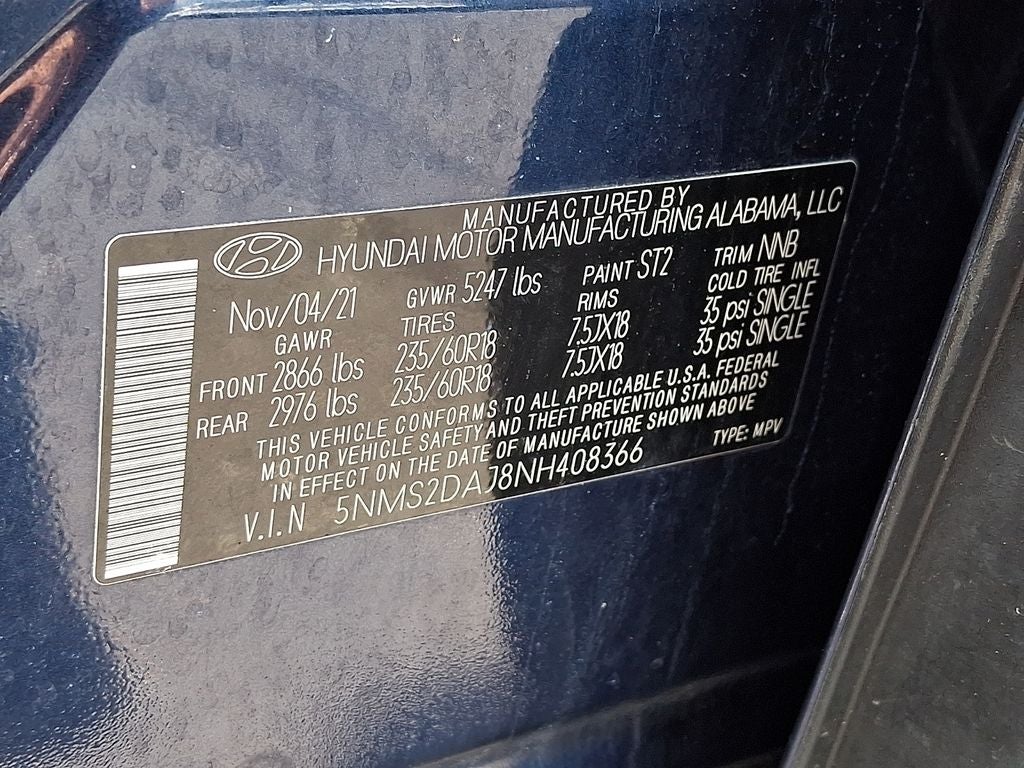 2022 Hyundai Santa Fe SEL