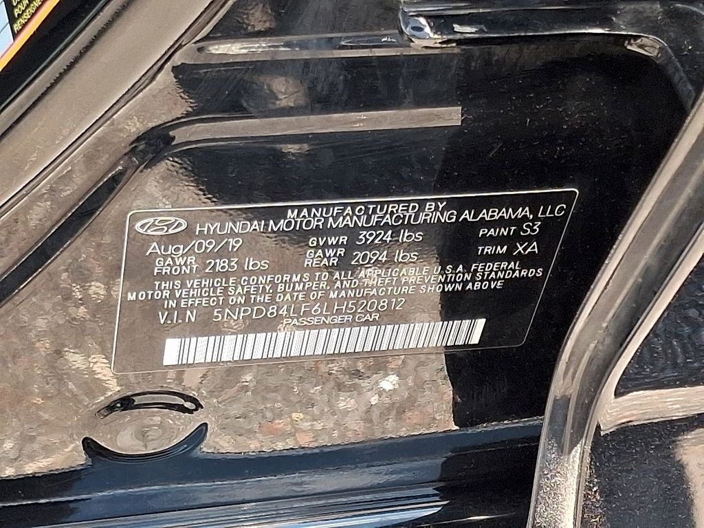 2020 Hyundai Elantra Value Edition