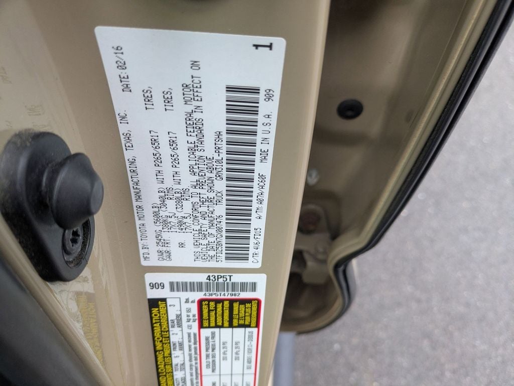 2016 Toyota Tacoma TRD Sport V6