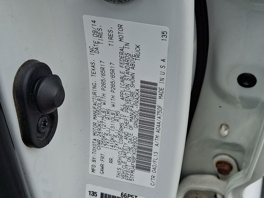 2015 Toyota Tacoma Base V6